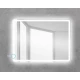 Зеркало BelBagno SPC-MAR-600-800-LED-BTN 60 x 80 см со встроенным светильником и кнопочным выключателем