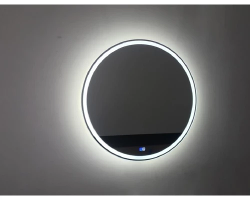 Зеркало BelBagno SPC-RNG-700-LED-TCH-PHONE 70 см со встроенным светильником, сенсорным выключателем, блютуз-модулем, микрофоном и динамиками