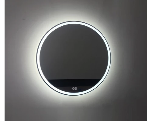 Зеркало BelBagno SPC-RNG-800-LED-TCH-WARM 80 см со встроенным светильником, сенсорным выключателем и подогревом
