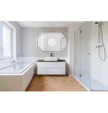 Зеркало с встроенным светильником и сенсорным выключателем BelBagno SPC-OTT-1200-800-LED-TCH, 12W, 220-240V, 1200x30x800