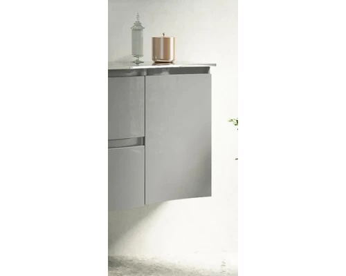 Шкафчик Cezares Vague 54856/54855 34 см подвесная, цвет grigio lucido