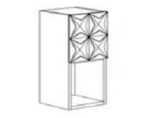 Шкаф Cezares Lecce LCPN.601 30 см подвесной, цвет белый матовый (bianco laccato opaco)