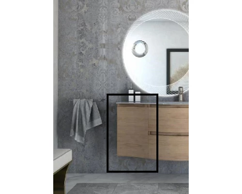 Шкафчик Cezares Vague 54836/54835 34 см подвесной, цвет rovere tabacco