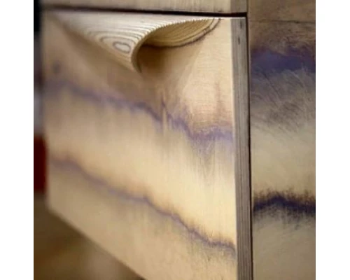 Тумба под раковину Clarberg Papyrus wood 100 Pap-w.01.10/LIGHT, цвет - светлое дерево