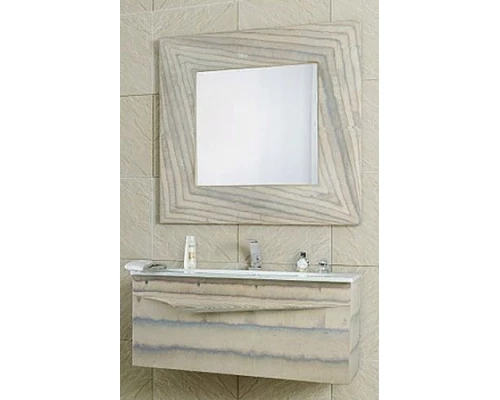 Тумба под раковину Clarberg Papyrus wood 100 Pap-w.01.10/LIGHT, цвет - светлое дерево