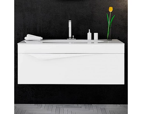 Тумба под раковину Clarberg Papyrus PAP0112, белая