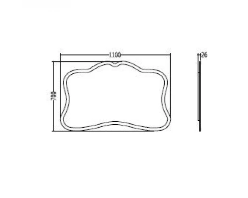 Зеркало Devon&Devon Fairy DEFAIRY