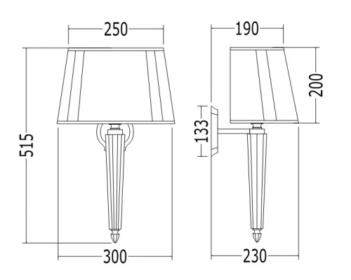 Светильник Devon&Devon Crystal DECRYSTALCR