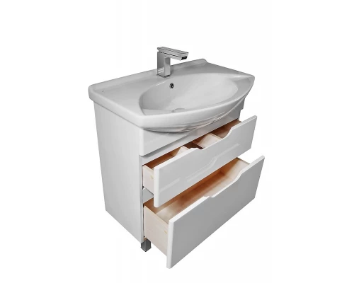 Тумба под раковину Dreja Laguna Plus 75, белый лак