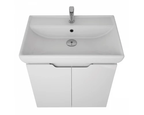 Тумба под раковину Dreja Q Plus (D) 70, белый глянец, 99.1005