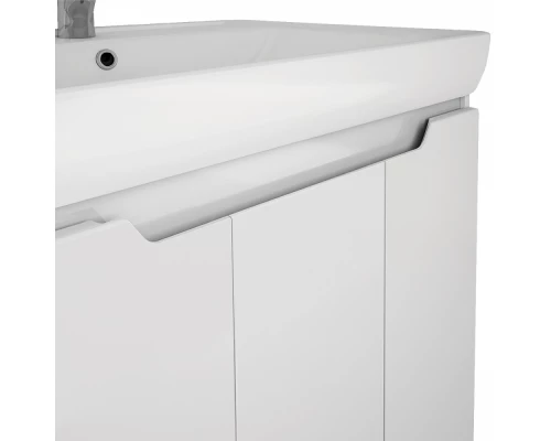 Тумба под раковину Dreja Q Plus (D) 80, белый глянец, 99.1006