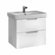 Тумба под раковину Dreja Q 80, белый лак