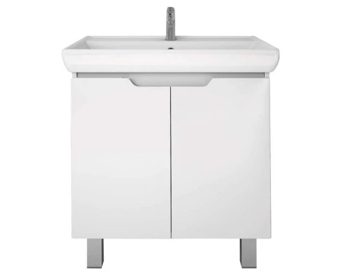 Тумба под раковину Dreja Q Plus (D) 70, белый глянец, 99.1005