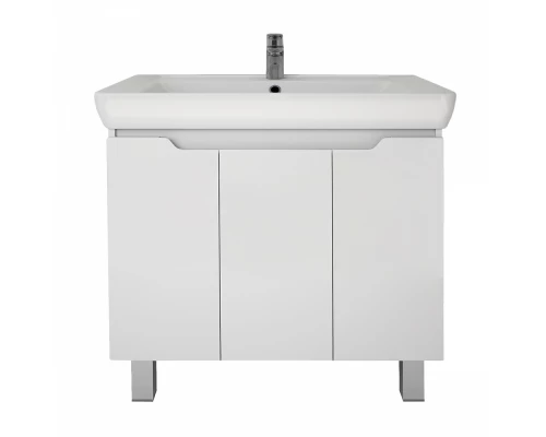 Тумба под раковину Dreja Q Plus (D) 80, белый глянец, 99.1006