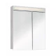 Зеркальный шкаф Dreja Uni 70 (40/30), подсветка с выкл