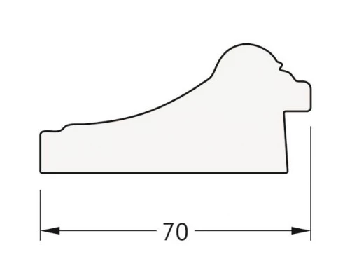 Зеркало в багетной раме Evoform Exclusive Floor BY 6145 108 x 198 см, старое дерево с плетением