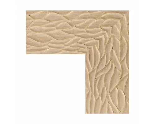 Зеркало с гравировкой в багетной раме Evoform Exclusive-G BY 4322 86 x 86 см, золотые дюны