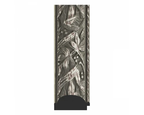 Зеркало с гравировкой в багетной раме Evoform Exclusive-G BY 4458 109 x 109 см, византия серебро