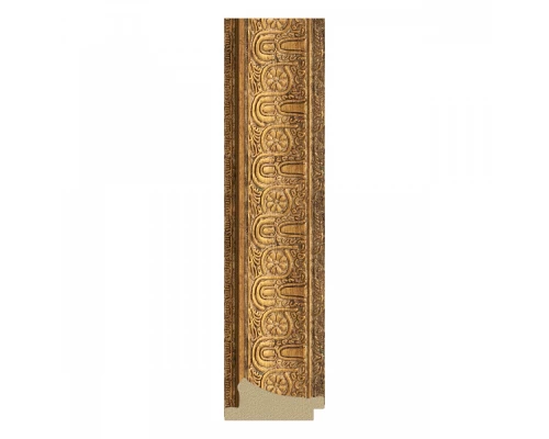 Зеркало с гравировкой в багетной раме Evoform Exclusive-G Floor BY 6306 79 x 198 см, медный эльдорадо