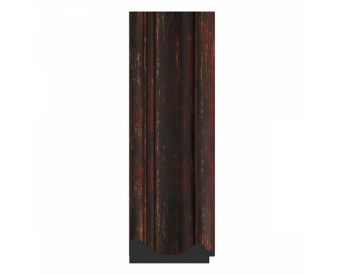 Зеркало с гравировкой в багетной раме Evoform Exclusive-G Floor BY 6370 114 x 204 см, темный прованс