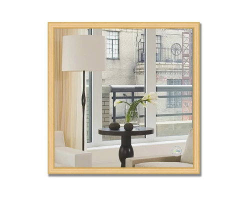 Зеркало в багетной раме Evoform Definite BY 0601 58 x 58 см, сосна