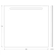 Зеркало EVOFORM Ledline BY 2105 со встроенным LED-светильником 6 W 80х75 cм