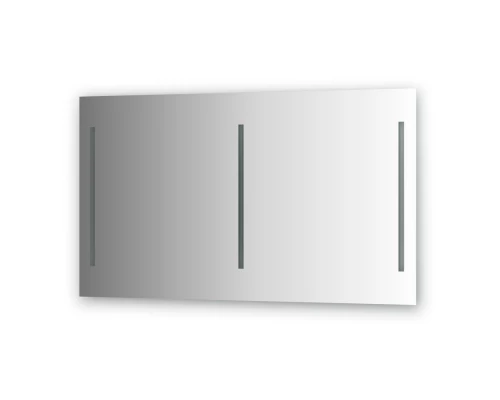 Зеркало EVOFORM Ledline BY 2122 с 3-мя встроенными LED-светильниками 16 W 130х75 cм