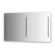Зеркало EVOFORM Ledline BY 2122 с 3-мя встроенными LED-светильниками 16 W 130х75 cм