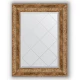 Зеркало с гравировкой в багетной раме Evoform Exclusive-G BY 4016 55 x 72 см, виньетка античная латунь