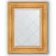 Зеркало с гравировкой в багетной раме Evoform Exclusive-G BY 4030 59 x 76 см, травленое золото