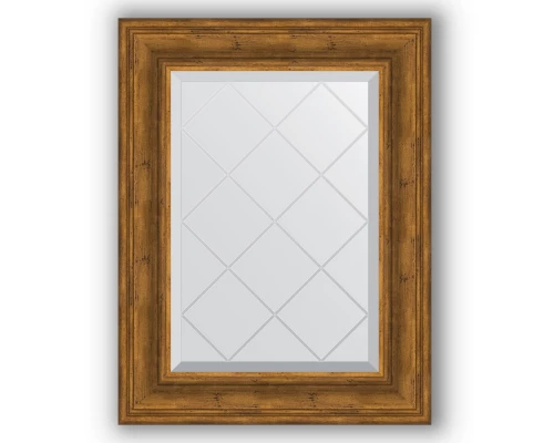 Зеркало с гравировкой в багетной раме Evoform Exclusive-G BY 4032 59 x 76 см, травленая бронза