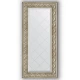 Зеркало с гравировкой в багетной раме Evoform Exclusive-G BY 4080 60 x 130 см, барокко серебро