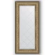 Зеркало с гравировкой в багетной раме Evoform Exclusive-G BY 4081 60 x 130 см, виньетка античная бронза