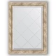 Зеркало с гравировкой в багетной раме Evoform Exclusive-G BY 4091 63 x 86 см, прованс с плетением