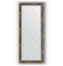 Зеркало с гравировкой в багетной раме Evoform Exclusive-G BY 4135 63 x 153 см, старое дерево с плетением