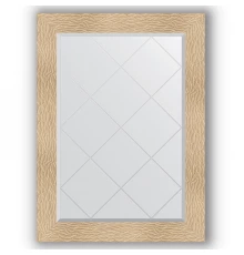 Зеркало с гравировкой в багетной раме Evoform Exclusive-G BY 4193 76 x 104 см, золотые дюны