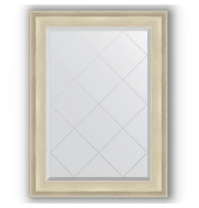 Зеркало с гравировкой в багетной раме Evoform Exclusive-G BY 4198 78 x 107 см, травленое серебро