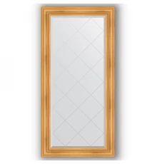 Зеркало с гравировкой в багетной раме Evoform Exclusive-G BY 4288 79 x 161 см, травленое золото