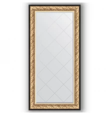 Зеркало с гравировкой в багетной раме Evoform Exclusive-G BY 4294 80 x 162 см, барокко золото