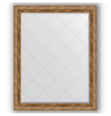 Зеркало с гравировкой в багетной раме Evoform Exclusive-G BY 4359 95 x 120 см, виньетка античная бронза