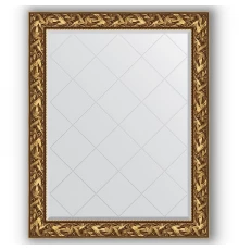 Зеркало с гравировкой в багетной раме Evoform Exclusive-G BY 4371 99 x 124 см, византия золото