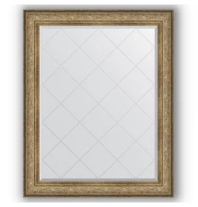 Зеркало с гравировкой в багетной раме Evoform Exclusive-G BY 4382 100 x 125 см, виньетка античная бронза