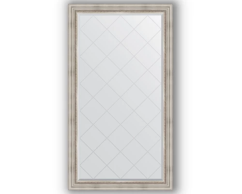 Зеркало с гравировкой в багетной раме Evoform Exclusive-G BY 4405 96 x 171 см, римское серебро