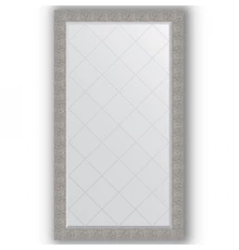 Зеркало с гравировкой в багетной раме Evoform Exclusive-G BY 4410 96 x 171 см, чеканка серебряная