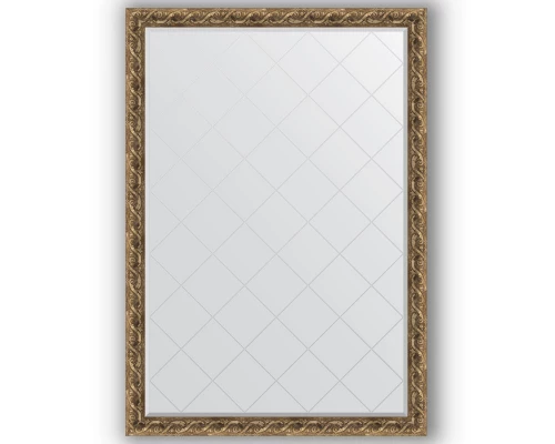 Зеркало с гравировкой в багетной раме Evoform Exclusive-G BY 4485 131 x 185 см, фреска