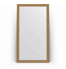 Зеркало с гравировкой в багетной раме Evoform Exclusive-G Floor BY 6346 109 x 198 см, медный эльдорадо