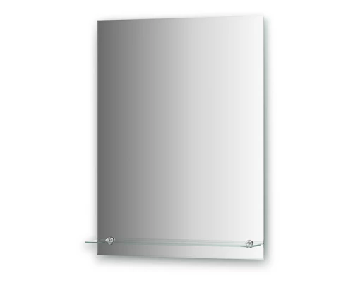 Зеркало с полочкой Evoform ATTRACTIVE, BY 0506, с фацетом 5 мм, 60 x 80 см