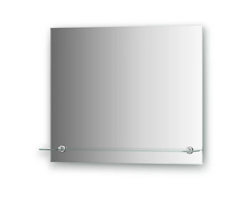 Зеркало с полочкой Evoform ATTRACTIVE, BY 0514, с фацетом 5 мм, 60 x 50 см