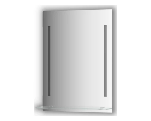 Зеркало с полочкой и LED-светильниками Evoform Ledline-S BY 2161 55х75 см