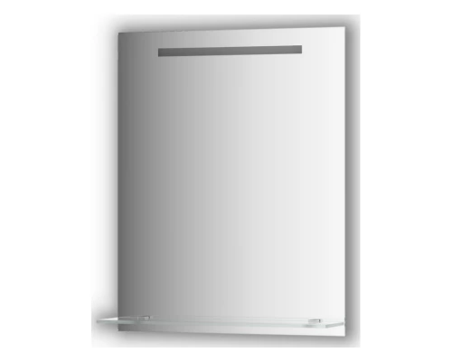 Зеркало с полочкой и LED-светильником Evoform Ledline-S BY 2154 60х75 см